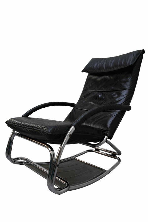 Rocking chair de Jochen Hoffmann, 1970's