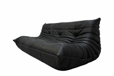 Canapé 3 pl TOGO en cuir de la Ligne Roset par Michel Ducaroy
