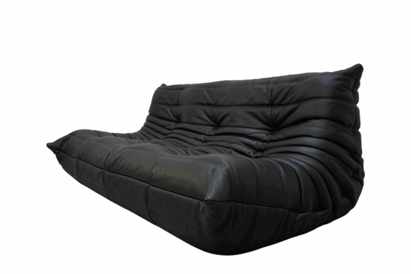 Canapé 3 pl TOGO en cuir de la Ligne Roset par Michel Ducaroy