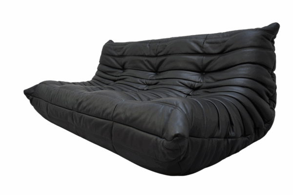 Canapé 3 pl TOGO en cuir de la Ligne Roset par Michel Ducaroy
