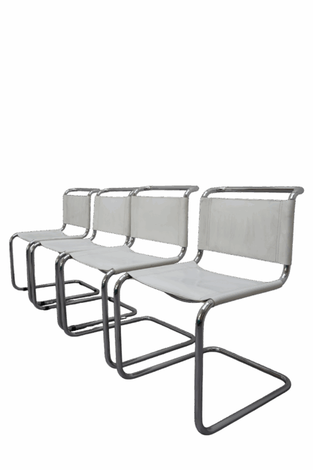 Set de 4 chaises inspirées S33 de Mart Stam pour THONET