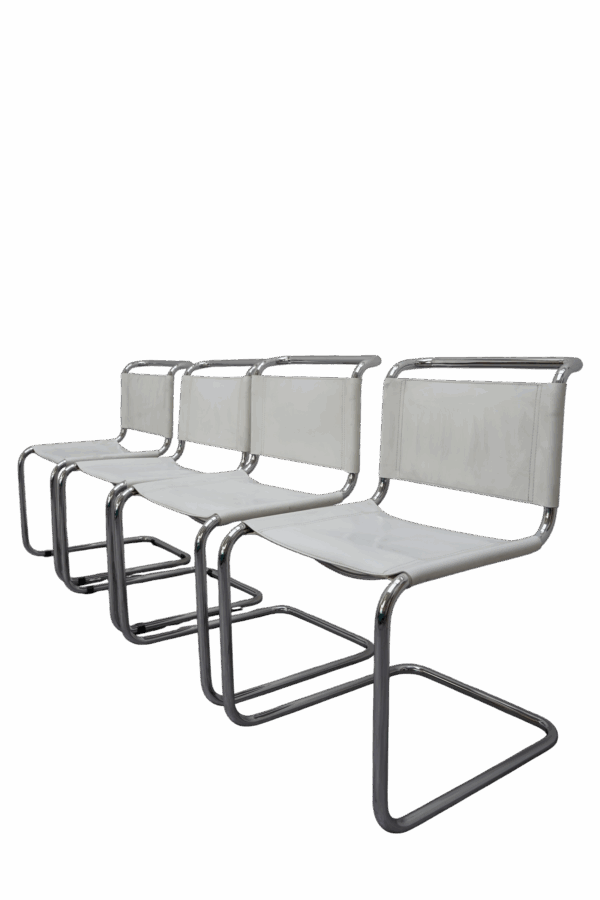 Set de 4 chaises inspirées S33 de Mart Stam pour THONET