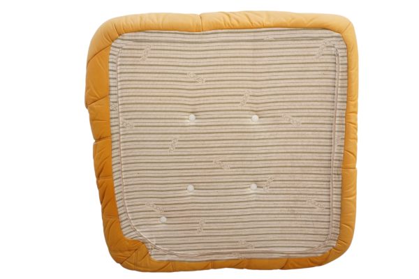 Ensemble de 5 pièces de canapés TOGO en cuir jaune, Ligne Roset