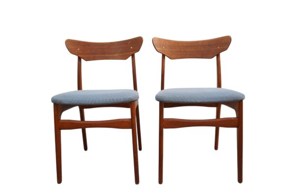 Paire de chaises de Schiønning & Elgaard, Randers Møbelfabrik – Image 2