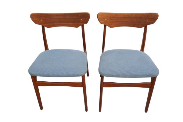 Paire de chaises de Schiønning & Elgaard, Randers Møbelfabrik