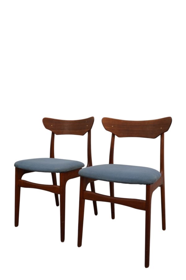 Paire de chaises de Schiønning & Elgaard, Randers Møbelfabrik