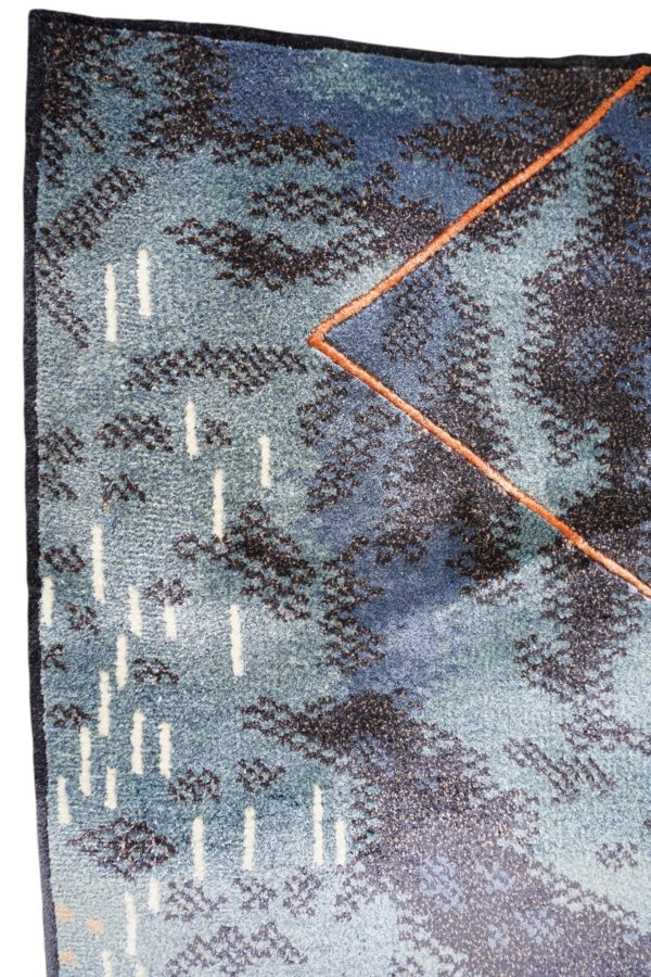 Tapis murale abstrait en laine de PAUL KLEE