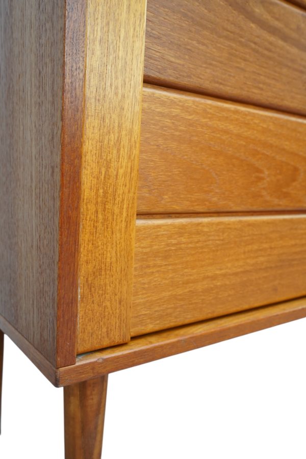 Cabinet scandinave en bois de teck, 1960's