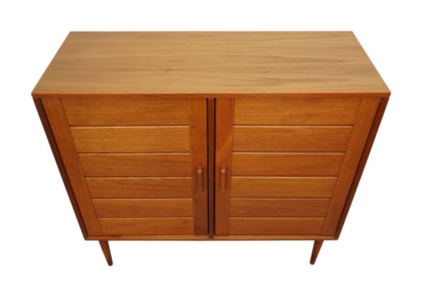 Cabinet scandinave en bois de teck, 1960's
