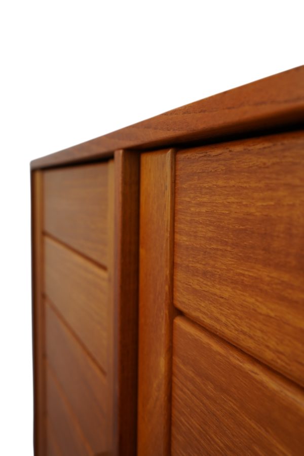 Cabinet scandinave en bois de teck, 1960's