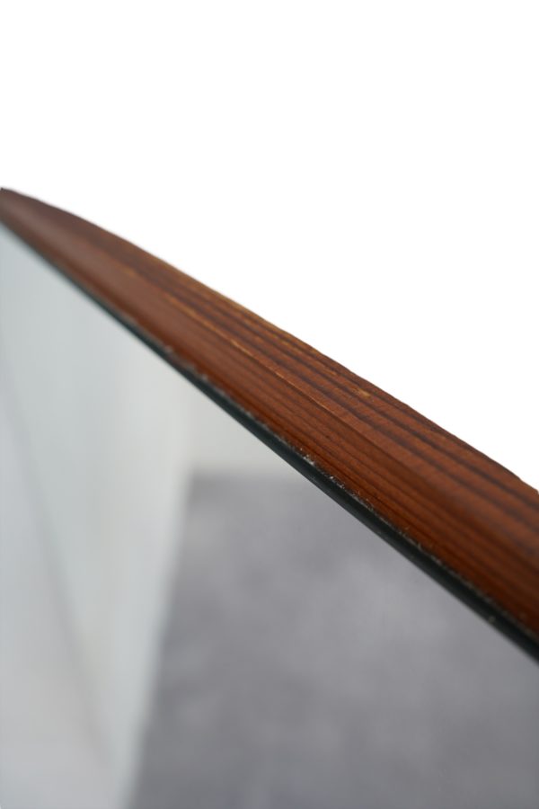 Miroir scandinave en teck