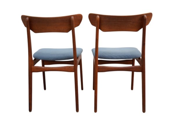 Paire de chaises de Schiønning & Elgaard, Randers Møbelfabrik
