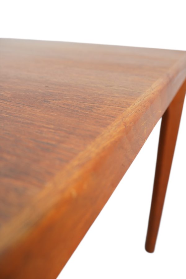Table de salle à manger extensible par Henning Kjaernulf pour Vejle, Danemak 1960's