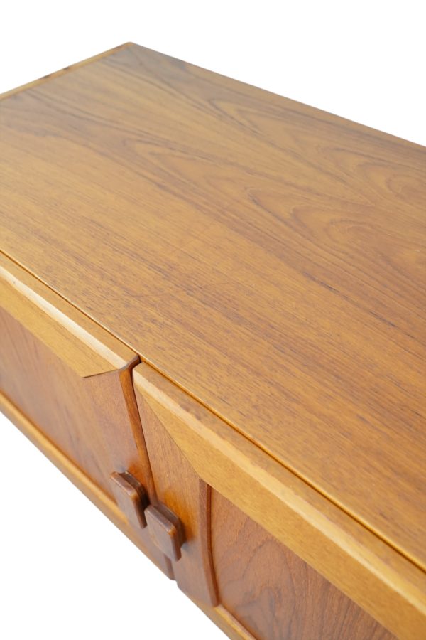 Cabinet scandinave en bois de teck, 1960's