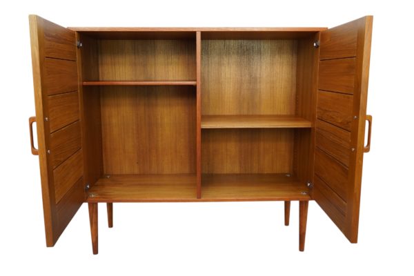 Cabinet scandinave en bois de teck, 1960's