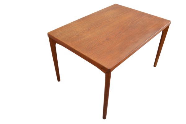 Table de salle à manger extensible par Henning Kjaernulf pour Vejle, Danemak 1960's