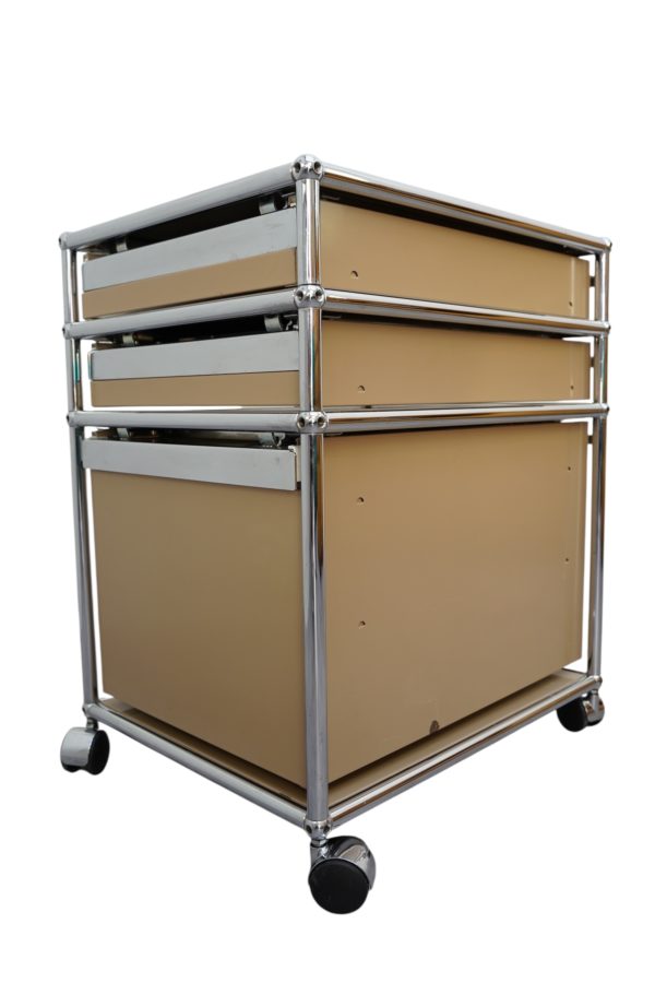Corps de bureau d'appoint sur roulette USM