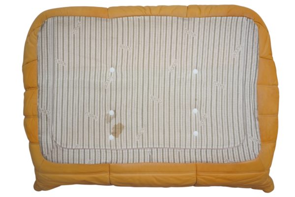Ensemble de 5 pièces de canapés TOGO en cuir jaune, Ligne Roset