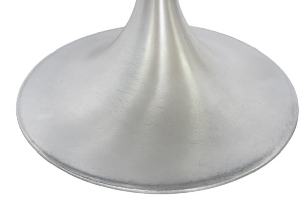 Table de salle à manger marbré, pied tulipe, 1970's – Image 8