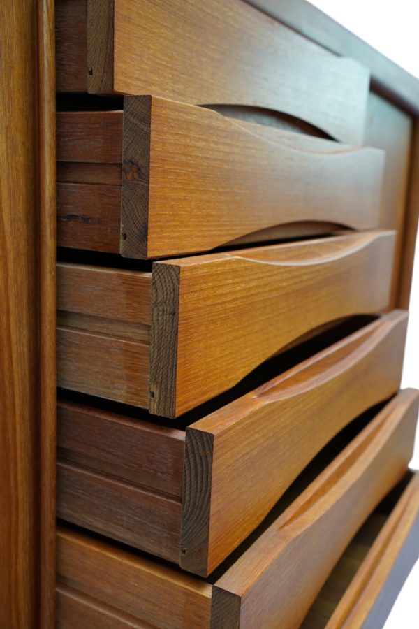 Buffet en bois de teck par Dyrlund, 1960's