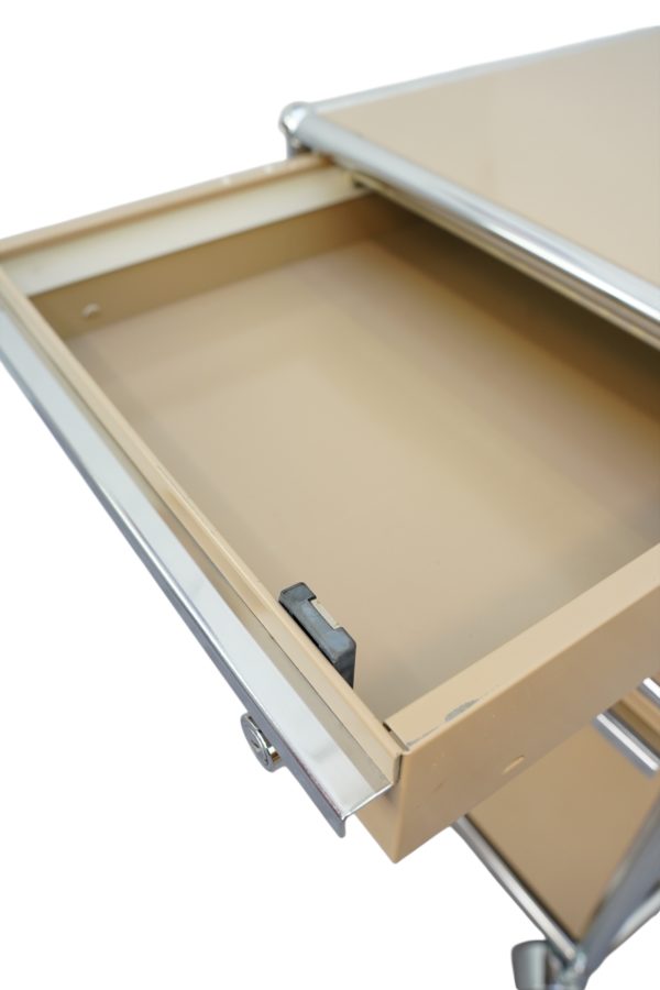 Corps de bureau d'appoint sur roulette USM