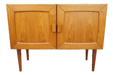 Cabinet scandinave en bois de teck, 1960's