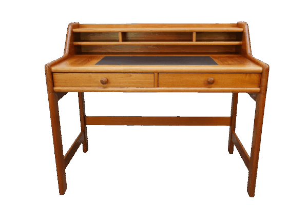 Bureau en teck conçu par John Mortensen pour Dyrlund au Danemark