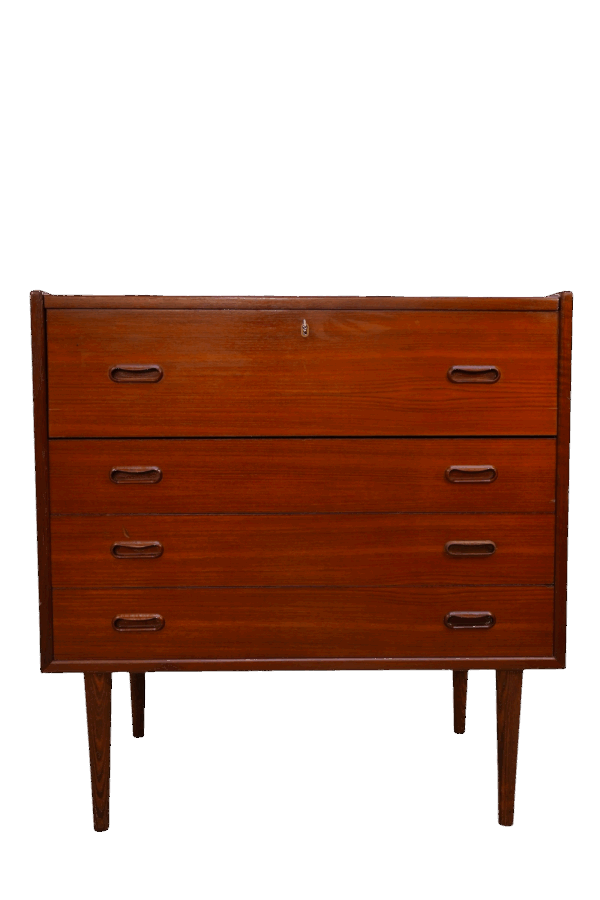 Coiffeuse scandinave en bois de teck