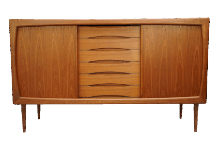 Buffet en bois de teck par Dyrlund, 1960's