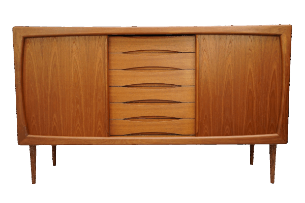 Buffet en bois de teck par Dyrlund, 1960's