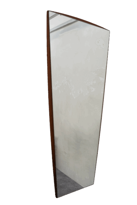 Miroir scandinave en teck
