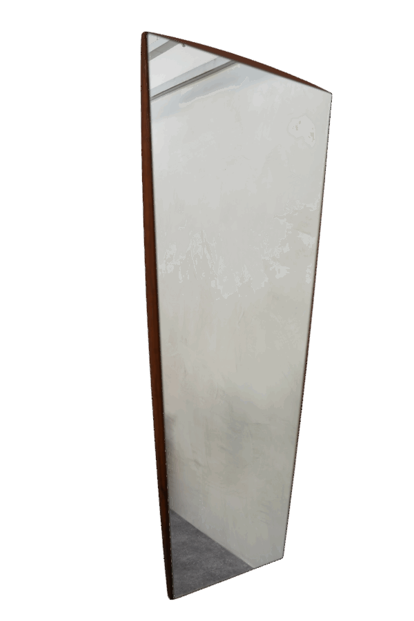 Miroir scandinave en teck