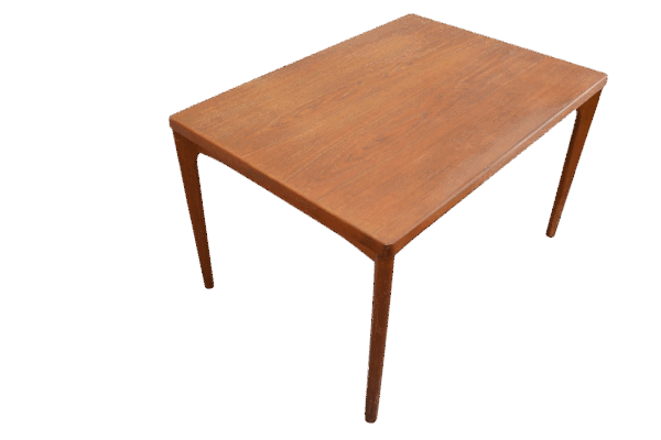 Table de salle à manger extensible par Henning Kjaernulf pour Vejle, Danemak 1960's