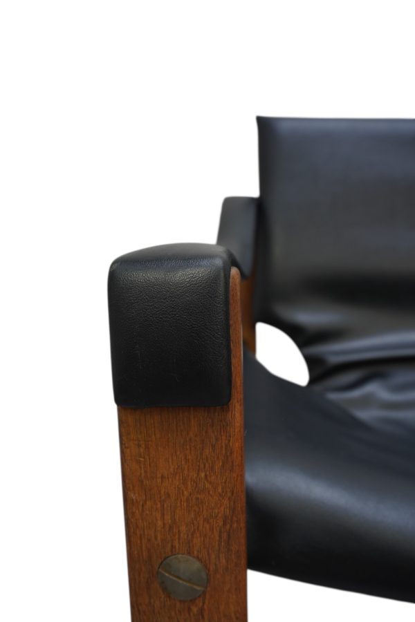 Duo de fauteuil safari par Maurice Burke, Arkana