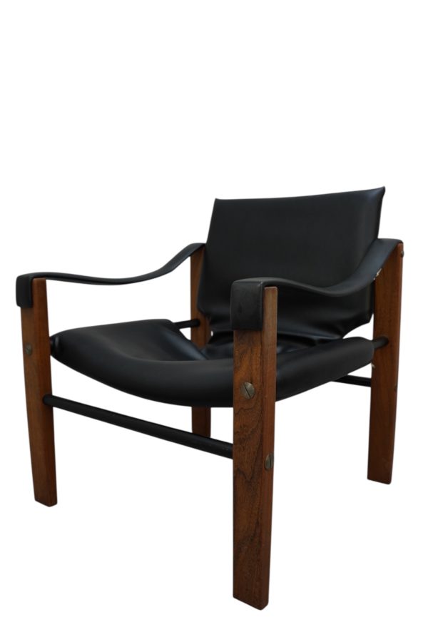 Duo de fauteuil safari par Maurice Burke, Arkana
