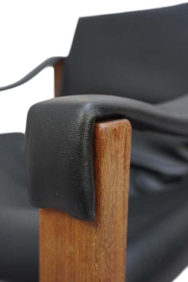 Duo de fauteuil safari par Maurice Burke, Arkana