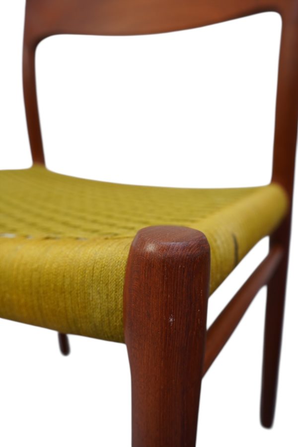 Ensemble de 4 chaises de Niels Otto Møller pour JL Møllers