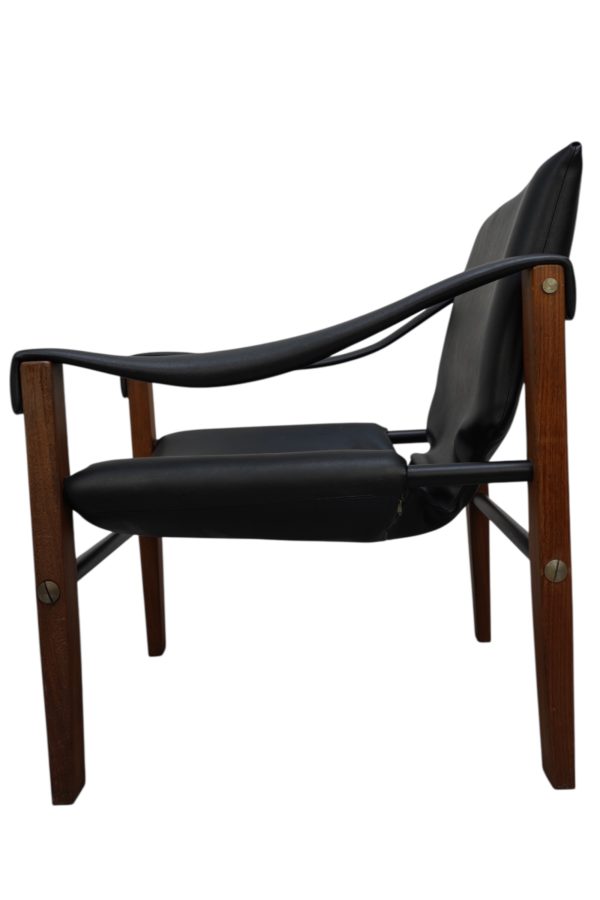 Duo de fauteuil safari par Maurice Burke, Arkana