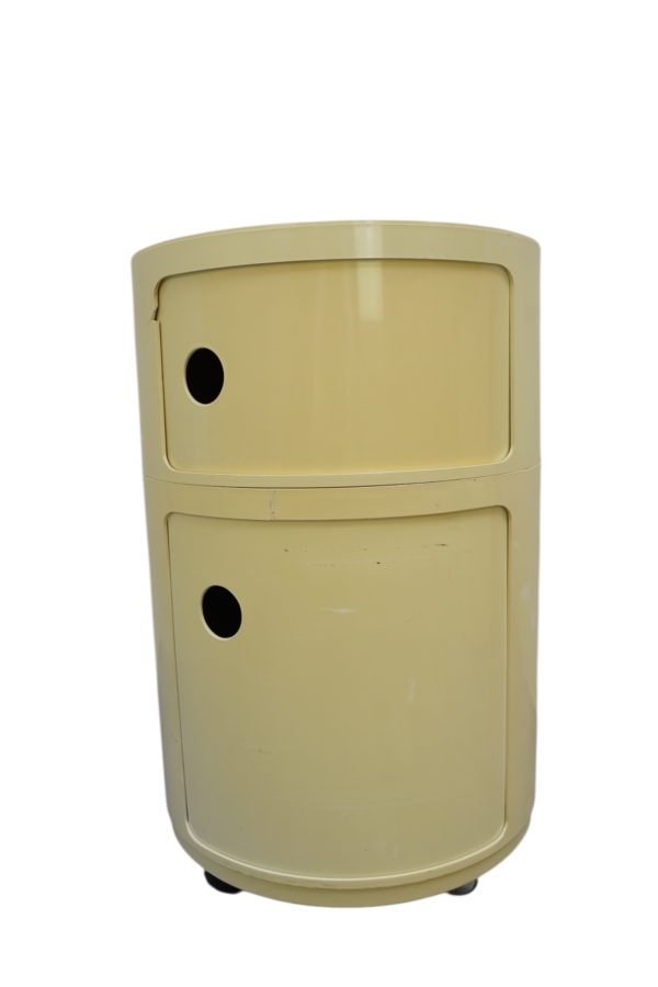 Duo de caissons mulitifonctions Componibili pour Kartell, Italie 1970's