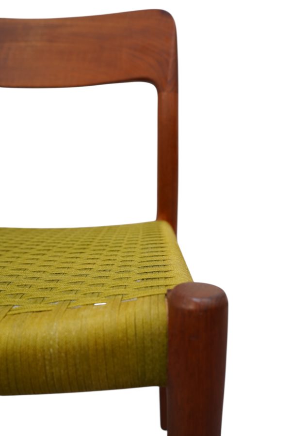 Ensemble de 4 chaises de Niels Otto Møller pour JL Møllers