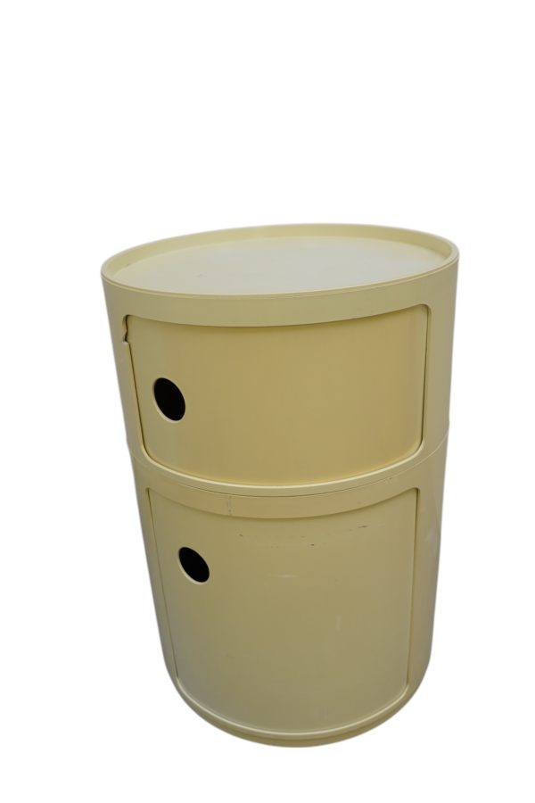 Duo de caissons mulitifonctions Componibili pour Kartell, Italie 1970's