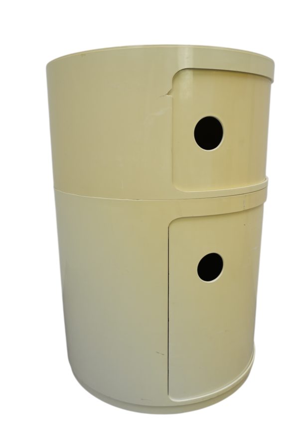 Duo de caissons mulitifonctions Componibili pour Kartell, Italie 1970's
