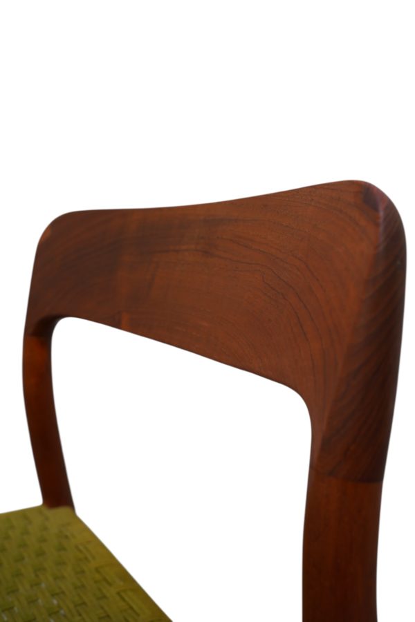 Ensemble de 4 chaises de Niels Otto Møller pour JL Møllers