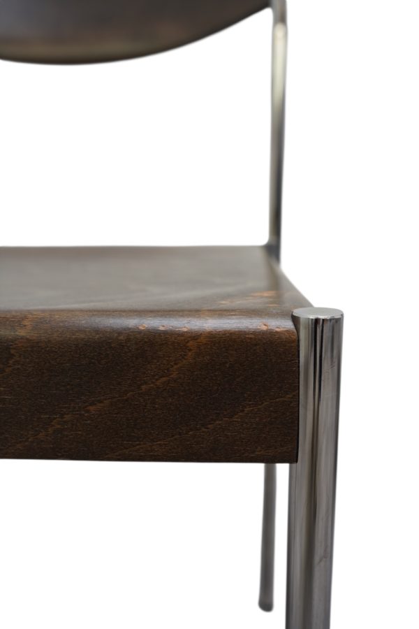 Série de 10 chaises de Von Edlef Bandixen pour Dietiker, Suisse 1960's