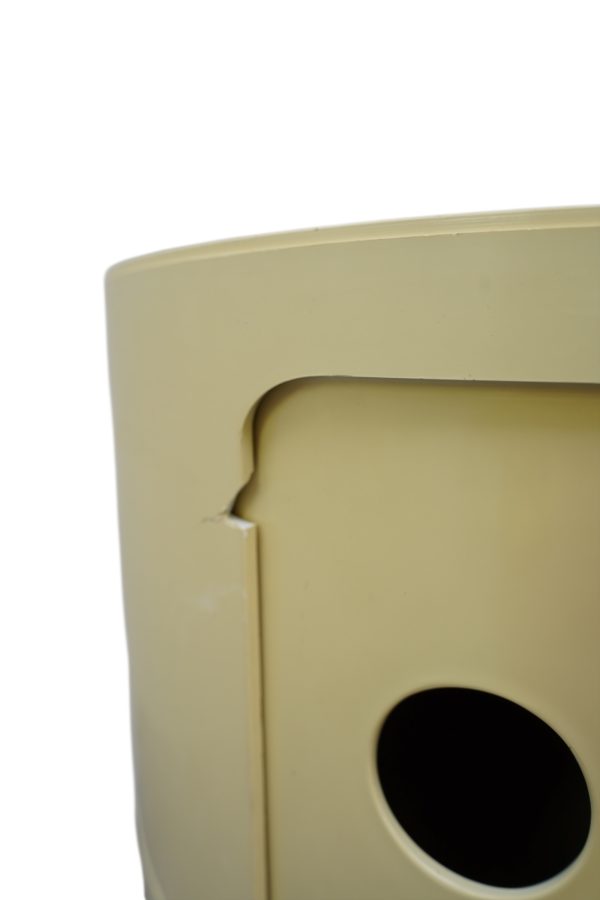 Duo de caissons mulitifonctions Componibili pour Kartell, Italie 1970's