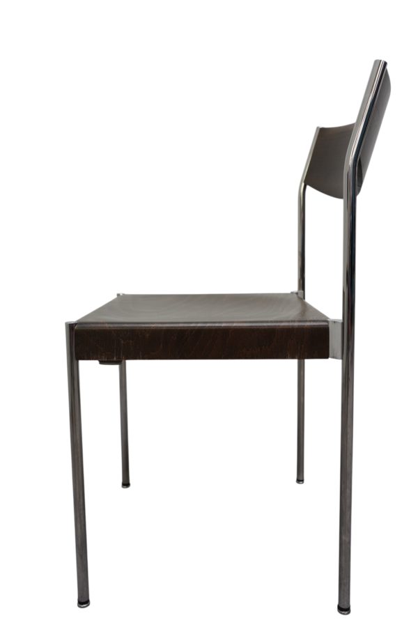 Série de 10 chaises de Von Edlef Bandixen pour Dietiker, Suisse 1960's