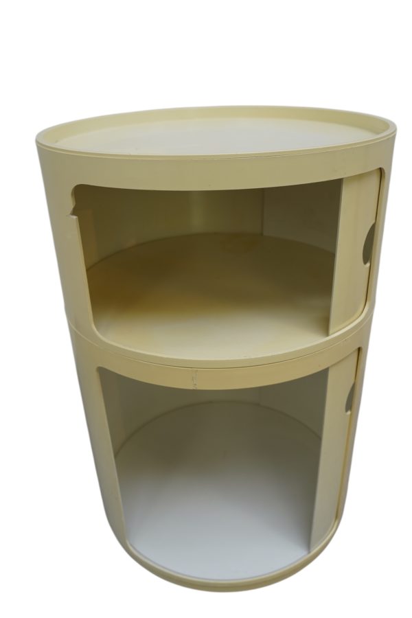 Duo de caissons mulitifonctions Componibili pour Kartell, Italie 1970's