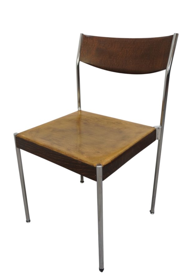 Série de 10 chaises de Von Edlef Bandixen pour Dietiker, Suisse 1960's