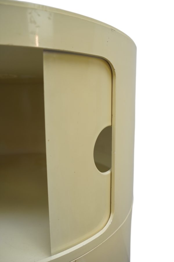 Duo de caissons mulitifonctions Componibili pour Kartell, Italie 1970's