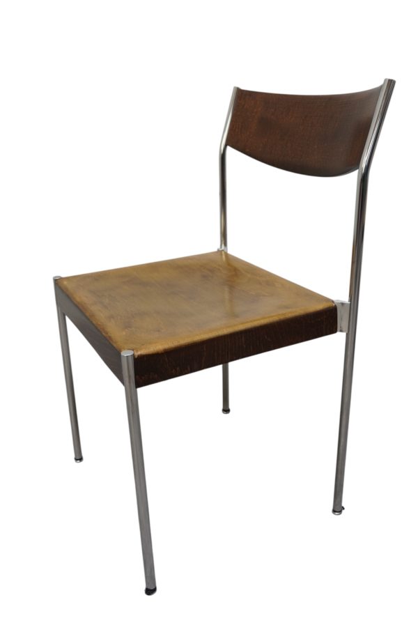 Série de 10 chaises de Von Edlef Bandixen pour Dietiker, Suisse 1960's